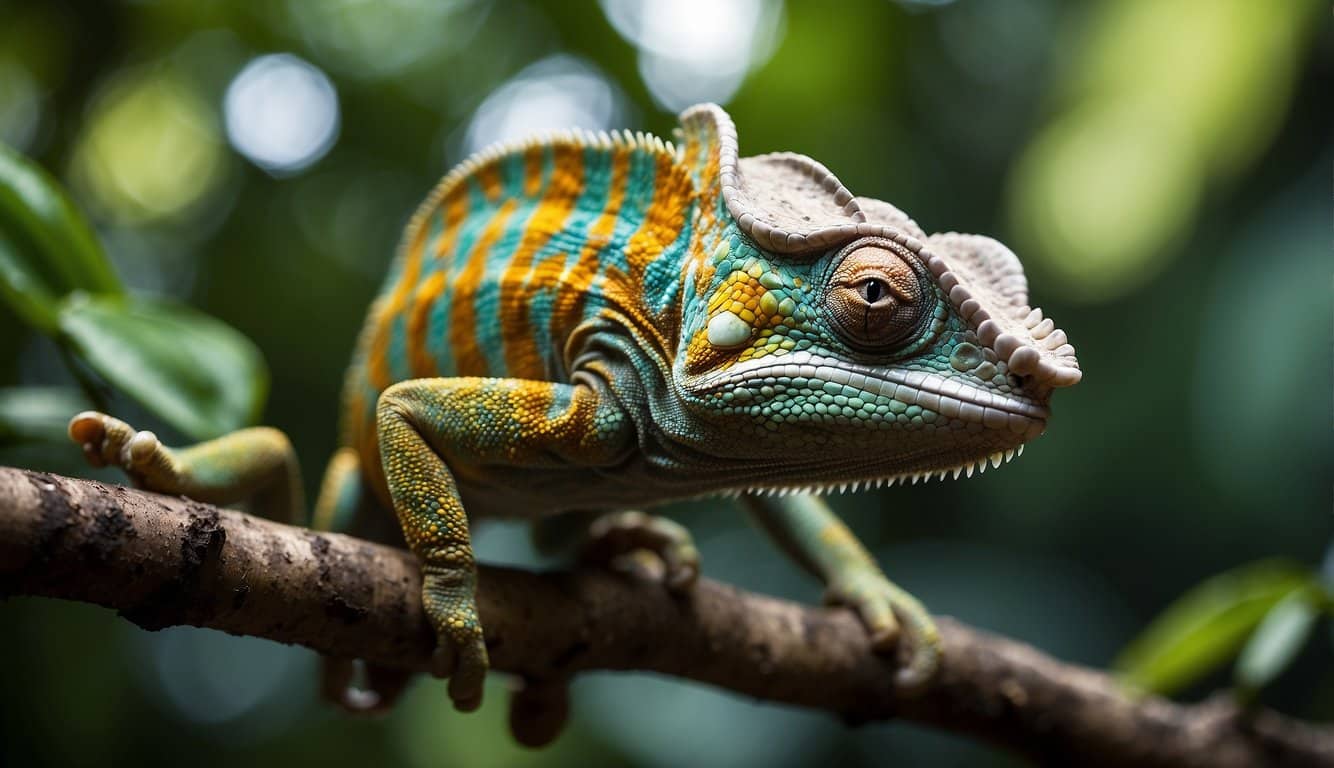 Veiled Chameleon Color